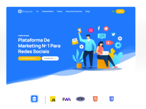 O Stackposts é uma ferramenta de marketing que permite gerenciar, agendar e publicar em praticamento todas as redes sociais